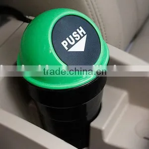 BT05A PP Material Promostional Smart Car Mini Plastic Push Bin With Swing Lid thumbnail-4