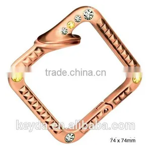 Promotional Custom Logo Metal Foldable Bag Hanger thumbnail-1