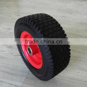Small Metal Cart Wheels for Wheelbarrow,cart and Trolley thumbnail-5