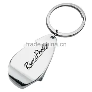 Zinc Alloy Bottle Opener Key Chain, Metal Bottle Opener Key Ring thumbnail-1