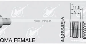 N to QMA Adapter,female to Female,50 Ohm thumbnail-1