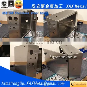 XAX64DB OEM ODM Pump Controller Low Tension Distribution Box Stainless Steel Distribution Control Box thumbnail-1