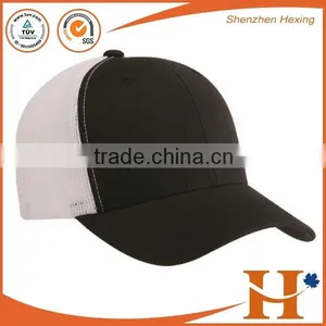 High Quality Custom Half Mesh Cotton Cap Trucker Hats From Cap Factory thumbnail-4