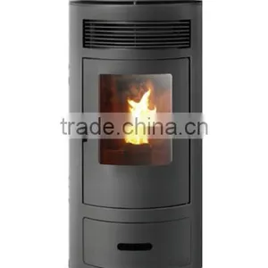 Green Energy Automatic Pellet Stove Round CE EN14785 thumbnail-2