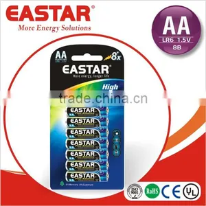 Wholesale LR6 1.5v aa Lr6 Am3 Alkaline Battery With High Quality thumbnail-1