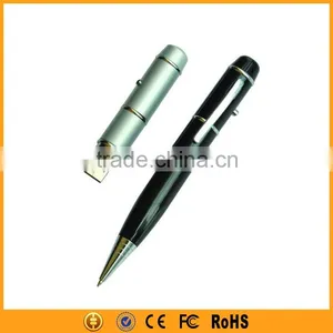 Wholesale Fashion Pen Shape Metal Custom USB Pen thumbnail-4