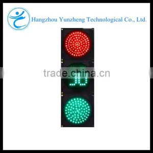 300mm LED Traffic Light Red and Green Full Ball and Countdown Timer thumbnail-1