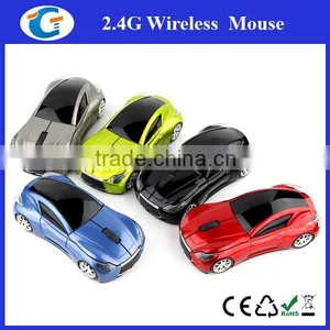 2.4Ghz Computer Wireless USB Mouse Car Shape Quality Choice thumbnail-1