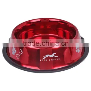 Non Skid Pet Bowl Colored and Printed thumbnail-1