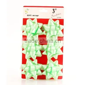 Wholesale New Plastic Gift Wrapping Star Ribbon Bows thumbnail-2