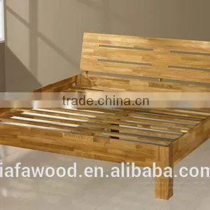 Steel Bed With Wooden Slats in Silver Color thumbnail-3