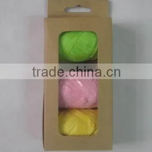 Red White Twisted Paper Twine thumbnail-5