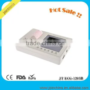 CE and FDA Approved 12 Lead ECG EKG Machine With Interpretation, JT China Manufacturer Electrocardiogram Ecg Test Reading thumbnail-1