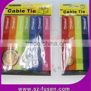 Colorful Nylon Cable Strap Fastener Tape thumbnail-1