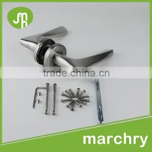 MH-0391 304 Stainless Steel Door Hardware Stainless Door Handle Quality Choice thumbnail-1