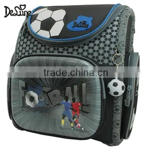 Football Print Boys School Bags for Kids School Backpack thumbnail-2