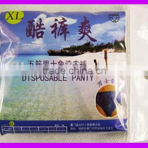 Mens Disposable Briefs in 3pcs/pack thumbnail-1