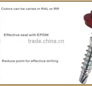 Self Drilling Screw With Hex Washer Head, Roofing Screw thumbnail-6