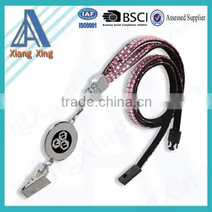 Rhinestone Lanyard With Key Ring Colorful Rhinestone Lanyard thumbnail-5