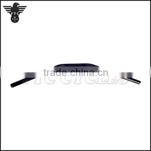 Gloss Black Heavy Duty 7/8'' Handlebar for Cruiser Cafe Racer Bike thumbnail-1