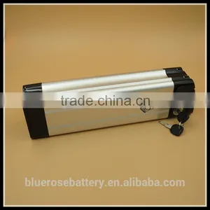 E-bike Portable Battery Pack 36V 10Ah Silver Fish Type Lithium Battery thumbnail-4