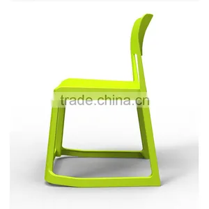 Outdoor Anti-UV Plastic Chairs Stackable Patio Garden Home Picnic Party Chairs for Sale thumbnail-3
