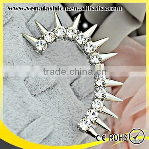 Cartilage French Colors Good Quality Ear Cuff Wrap Clip Earring thumbnail-2