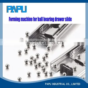 High Quality Drawer Slide Manufactory, 27mm Ball Bearing Drawer Slide, Roller Forming Machine of Ball Bearing Slide thumbnail-1