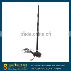 2.4GHz 9dBi Omni WIFI Antenna With Extended Cable RP-SMA Plug 16dbi 2.4ghz Wifi Yagi Antenna thumbnail-1