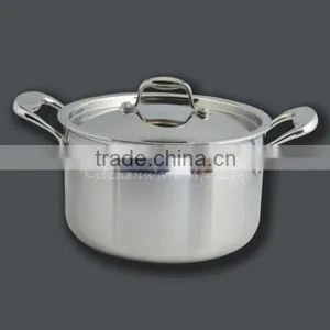 Fine Handwork Stainless Steel Inner Pot Soup Cooker 18/8SS thumbnail-1
