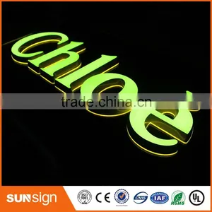 Hot Sale Advertising All Acrylic Illuminated Letter thumbnail-2