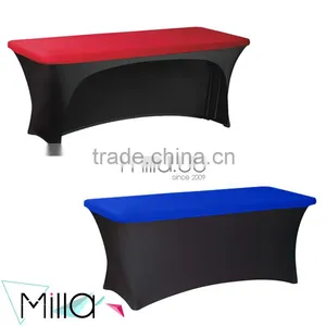 Wholesale China Factory White Spandex Buffet Table Cover Quality Choice thumbnail-4