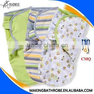 Soft Organic 100% Polyester Softextile Knitted Baby Swaddle Blanket Quality Choice thumbnail-3