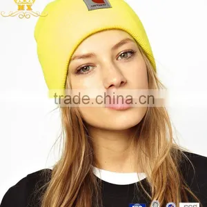 Wholesale Custom Crochet Beanie Knit Winter Hat thumbnail-2