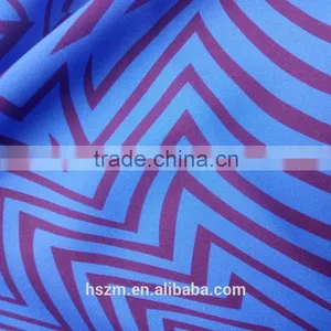 Polyester Blue Satrip Strong Twisting Plaid Style Fabric for Fashion Shirt thumbnail-3