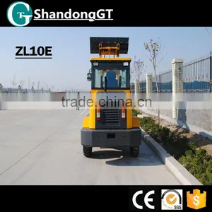 Mini Loader ZL10E 1T Backhoe Wheel Loader thumbnail-3