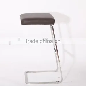 Luxury Small Modern Elegant Leather Four Seasons Barstool Replica thumbnail-1