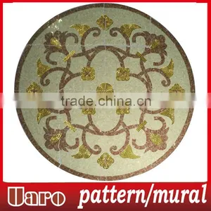 Mosaic Pattern Tile Round Mosaic Medallion Floor Patterns thumbnail-4