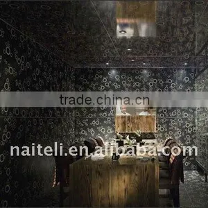 Bamboo Ring Acrylic Wall Panels Modern Reception Counter Hotel Furniture thumbnail-1
