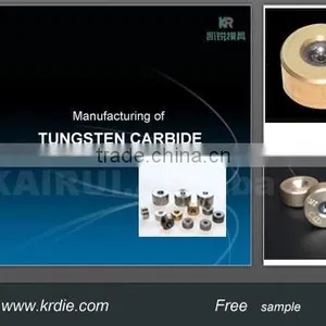 Solid Carbide Dies Yg8/yg6 Tungsten Carbide Drawing Die for Stretching Non-ferrous Wire in Competitve Price thumbnail-1