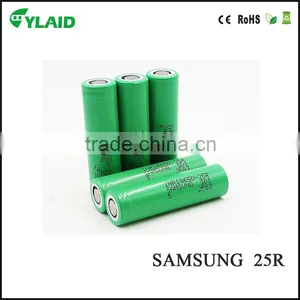 In Stock for Samsung Polymer Battery18650-25R Green 2500mah 20A li Ion Rechageable Vape Battery Best Price thumbnail-4