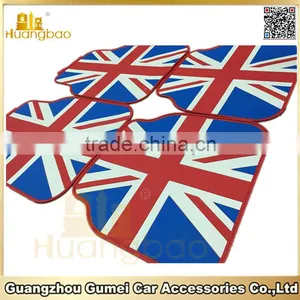 Hottest England Flag Rubber Car Mats PVC New Car Mats thumbnail-3