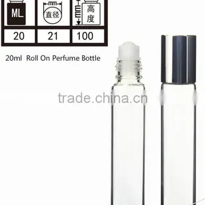20ml Perfume Roller Ball Bottle 20ml Roll on Bottle Glass Bottle With Any Color and Size thumbnail-1