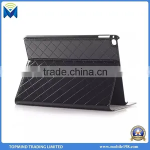 New Arrival Argyle Smart Book Style Wallet Leather Case for IPad Air 2 thumbnail-3