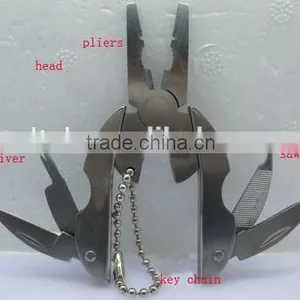 OEM New Keychain Multi-function Mini Pliers With Knife UD06042 thumbnail-4