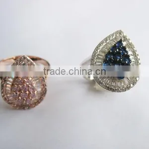925 Sterling Sliver Ring , Wedding Ring thumbnail-1