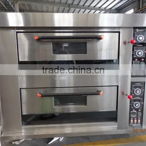 4 Trays Electric Modular Deck Oven With Double Decks Ideal for Baking Pizza/breads/cakes thumbnail-1