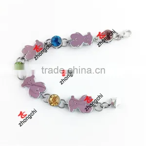 Alloy Custom Dragonfly Charms Chains Bracelets for Fashion Gifts (DCB50805) thumbnail-4
