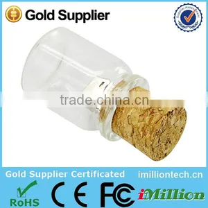 Drift Bottle USB Flash Drive, Glass Bottle USB, Transparent Bottle USB Flash Drive thumbnail-6