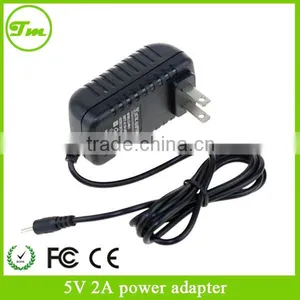 Black 2.5mm US Universal Power Adapter AC Charger 5V 2A for Android Tablet PC thumbnail-1